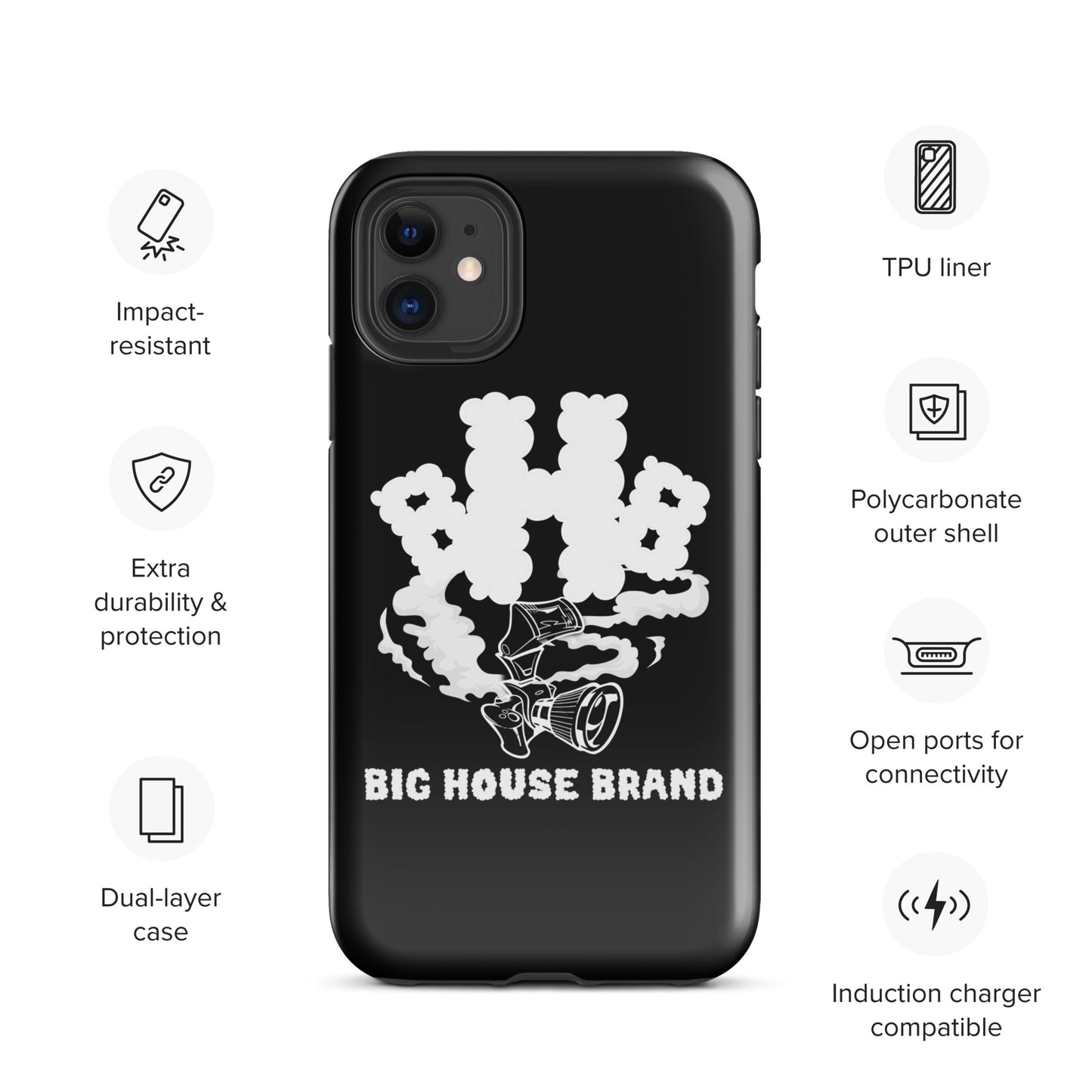 smoke Tough Case for iPhone®