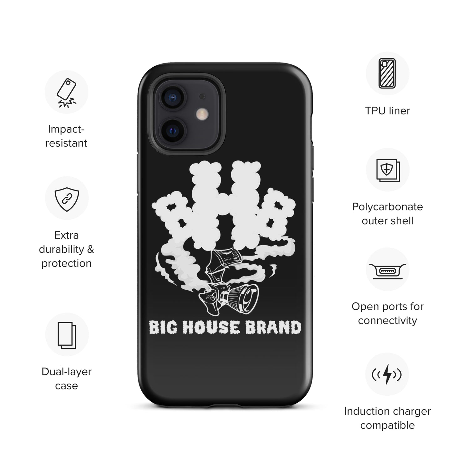 smoke Tough Case for iPhone®