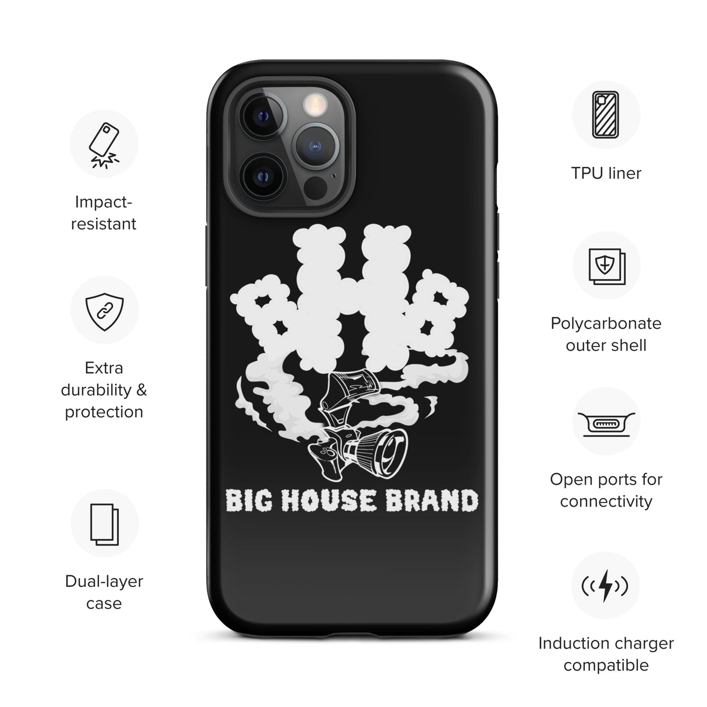 smoke Tough Case for iPhone®