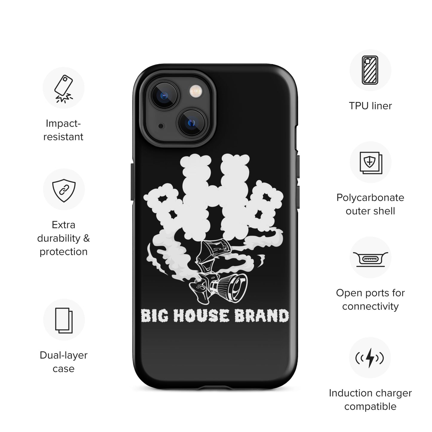 smoke Tough Case for iPhone®