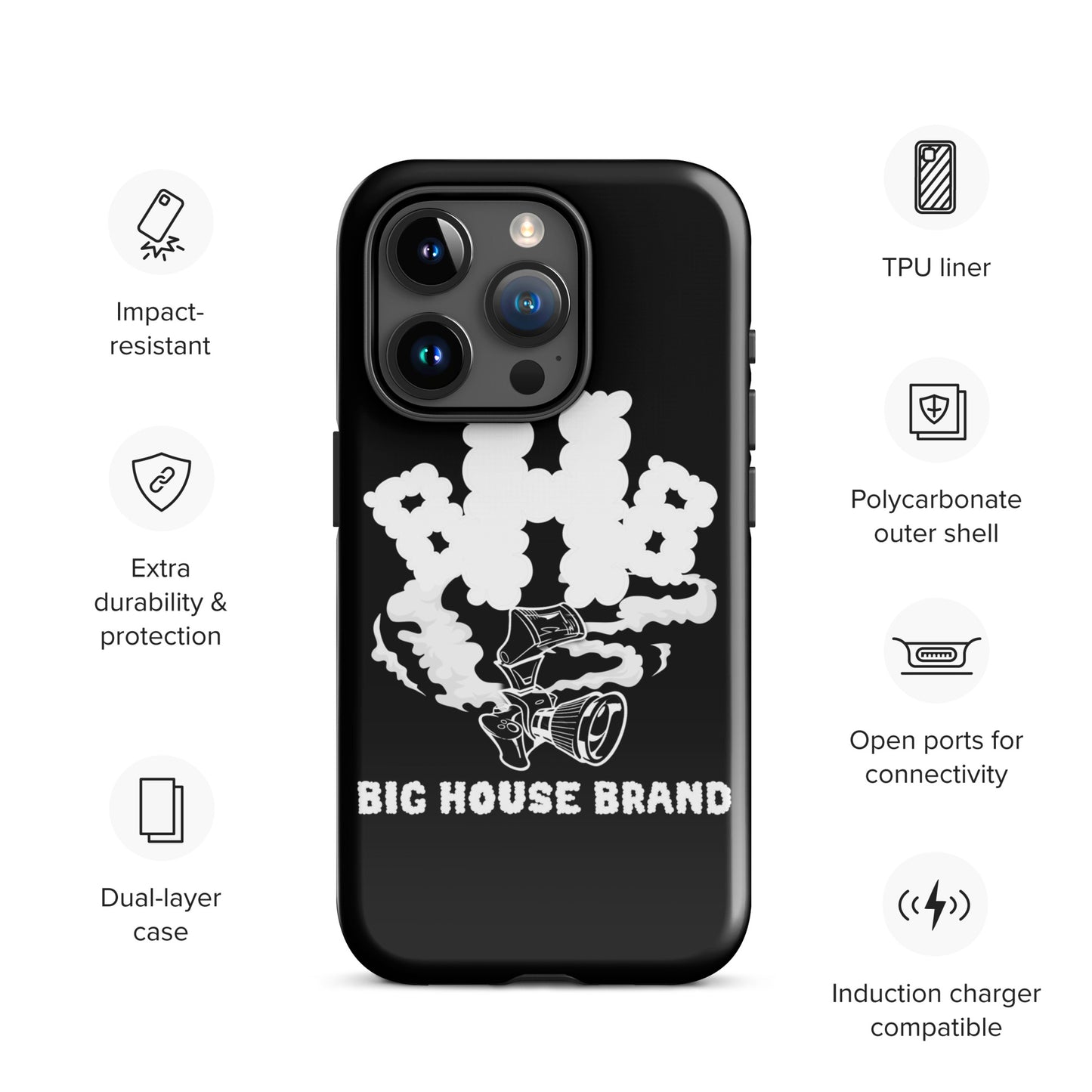 smoke Tough Case for iPhone®