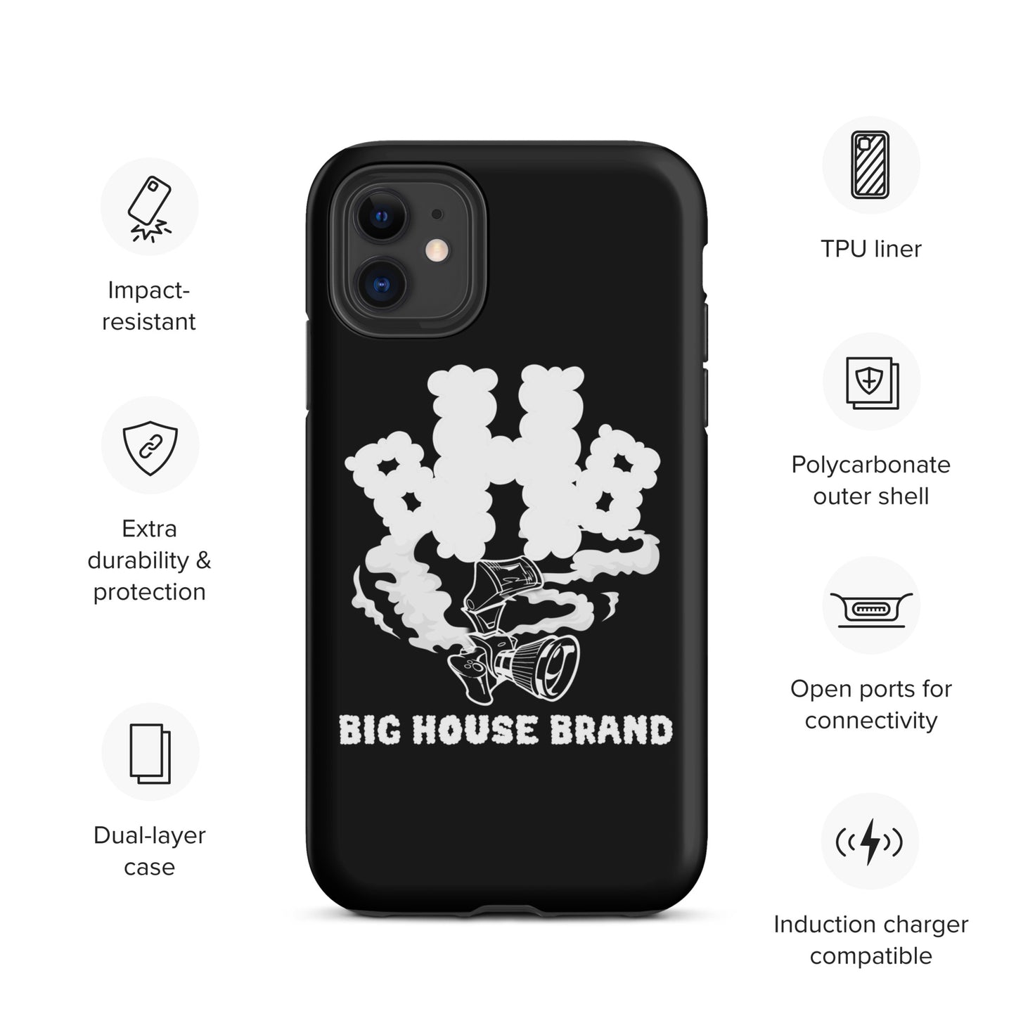 smoke Tough Case for iPhone®