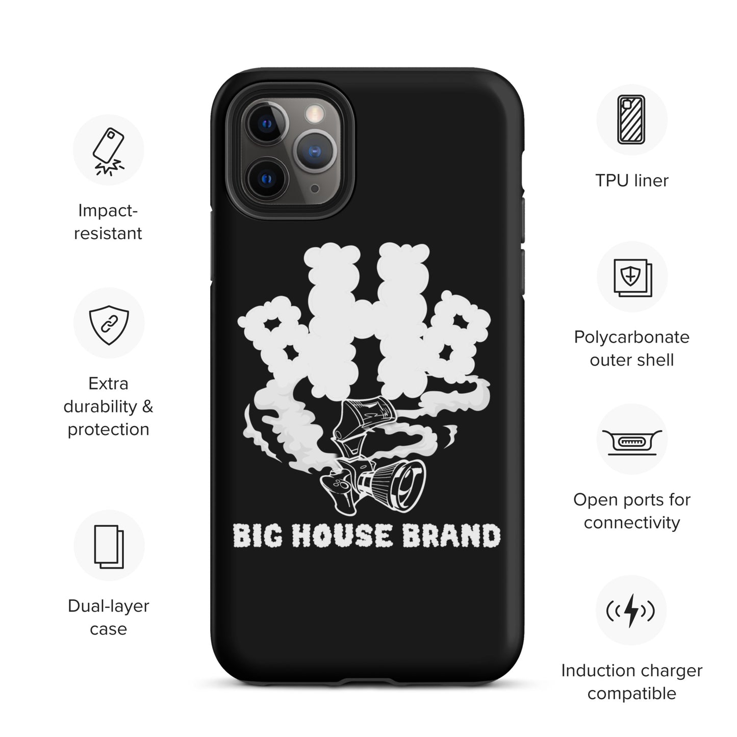 smoke Tough Case for iPhone®