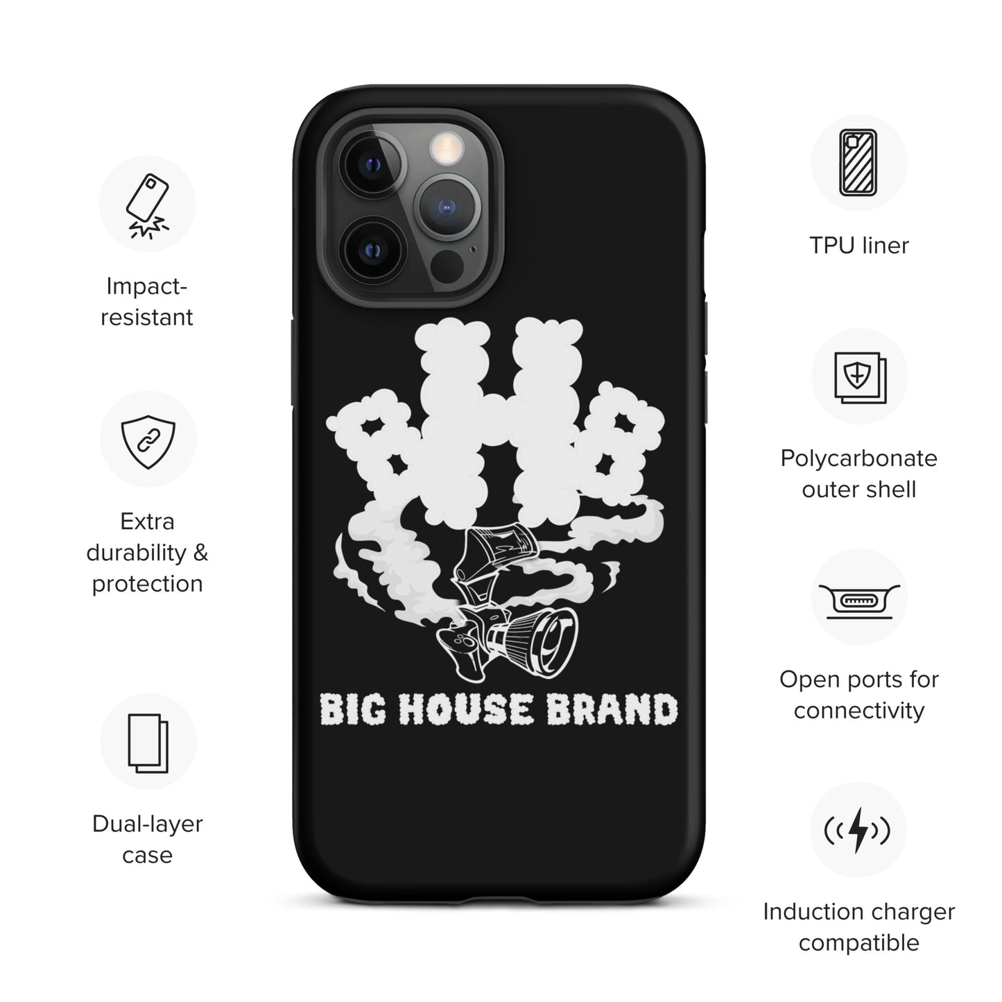 smoke Tough Case for iPhone®