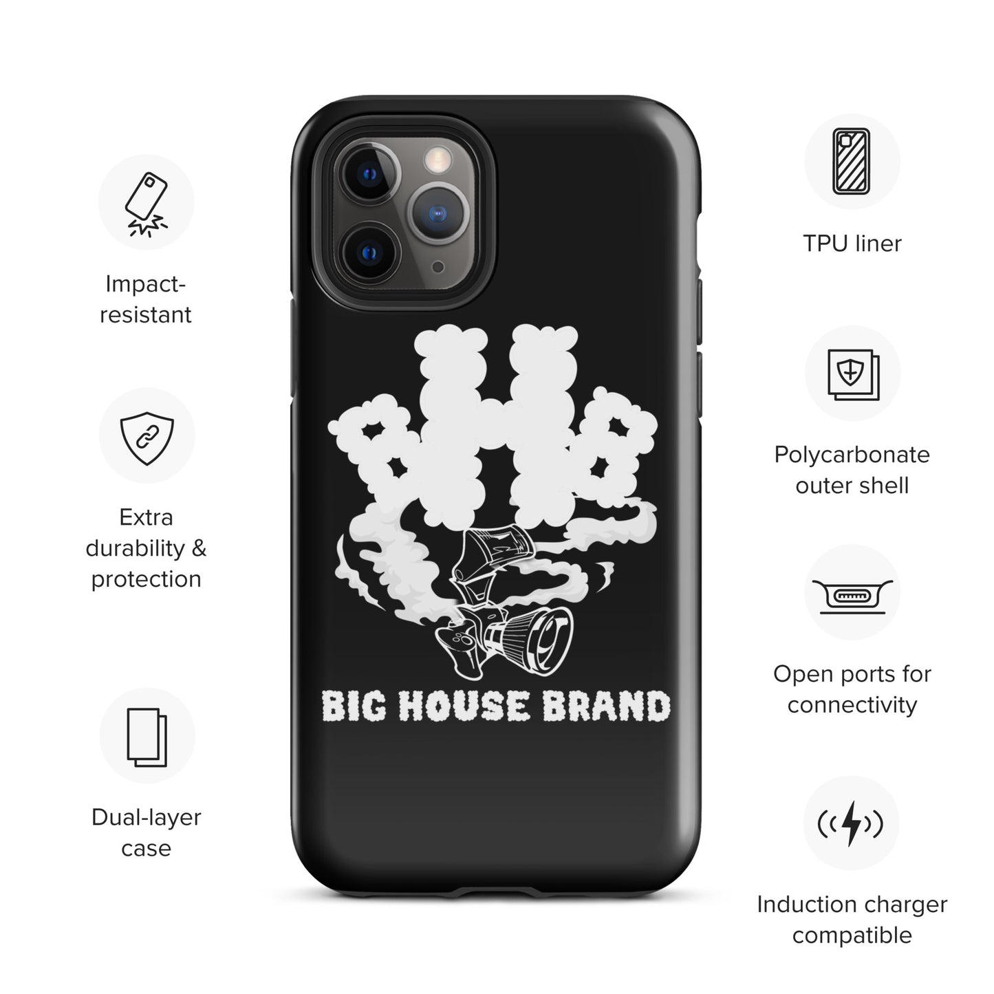 smoke Tough Case for iPhone®