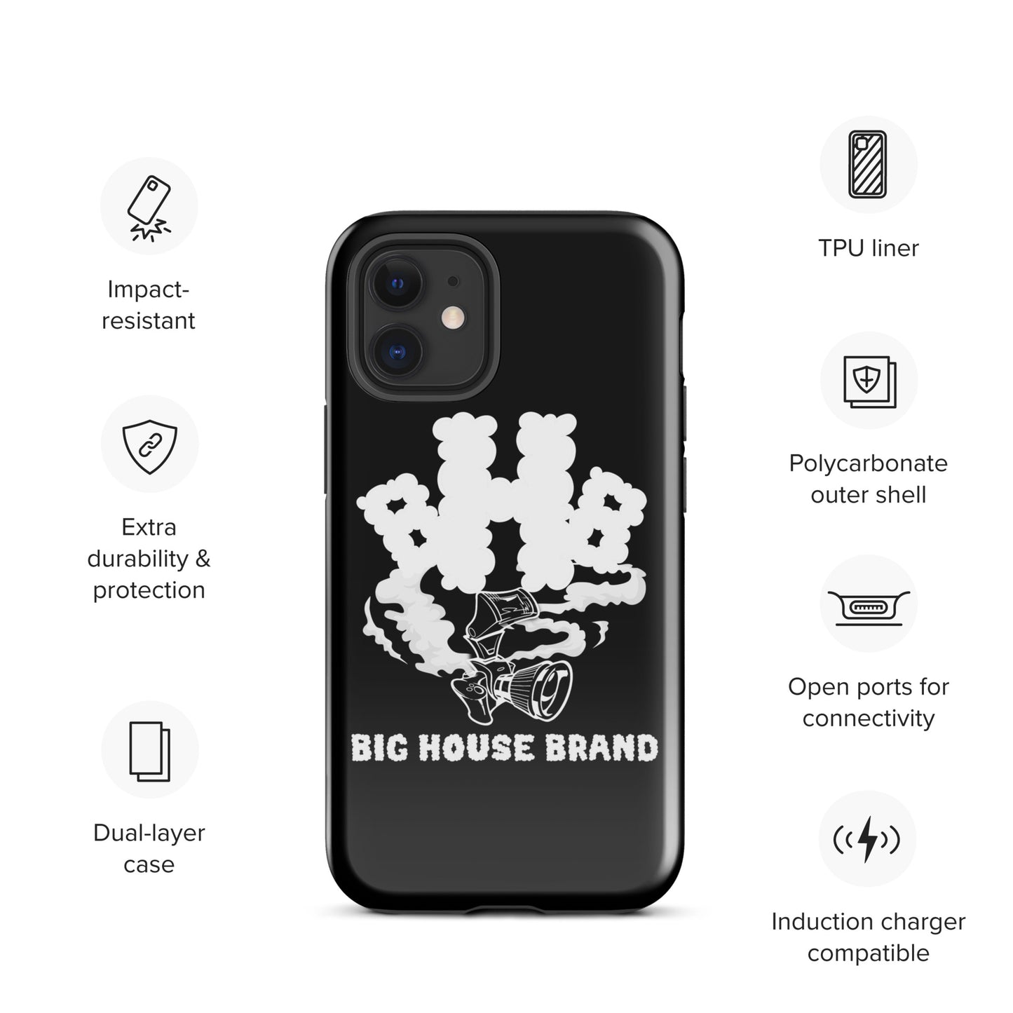 smoke Tough Case for iPhone®