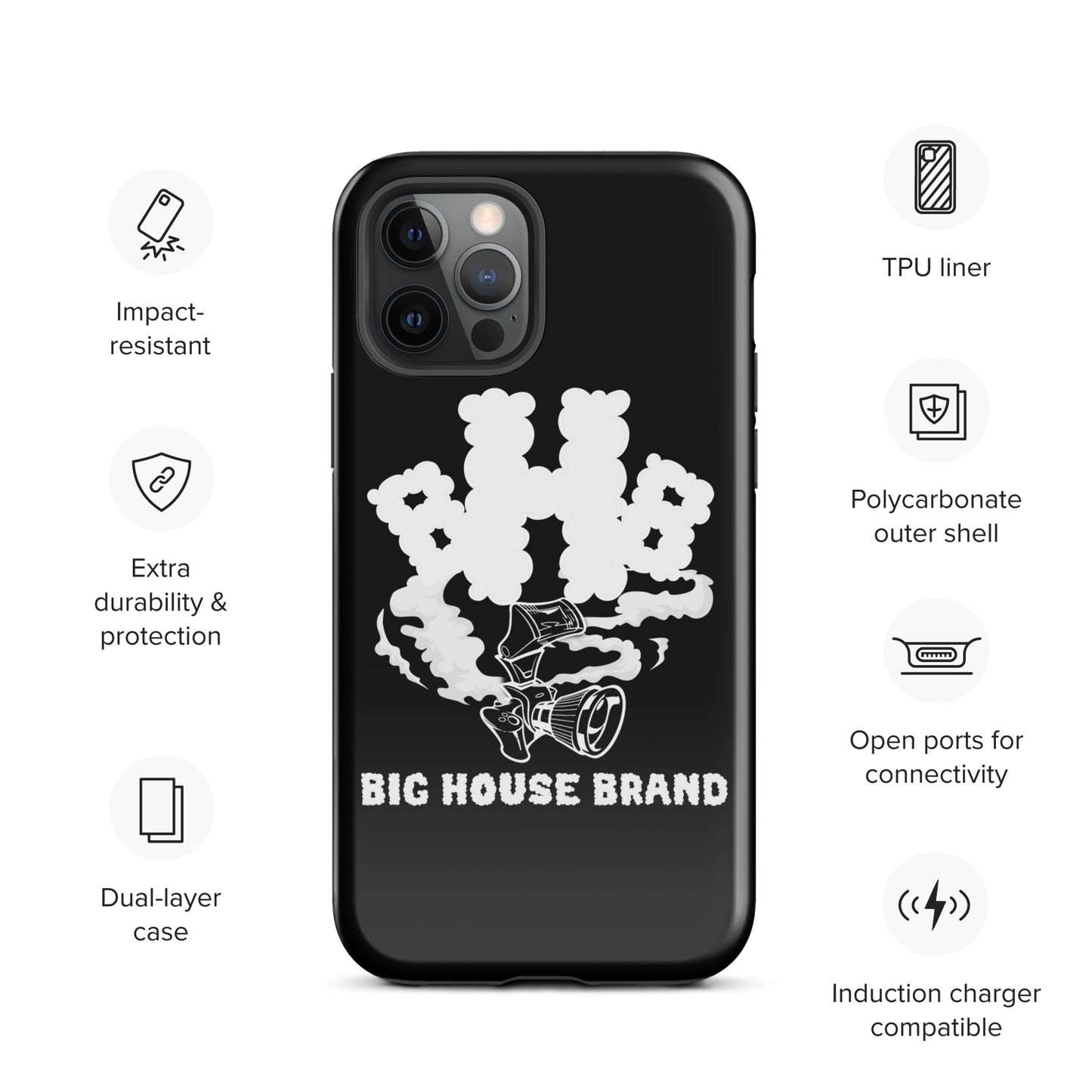 smoke Tough Case for iPhone®