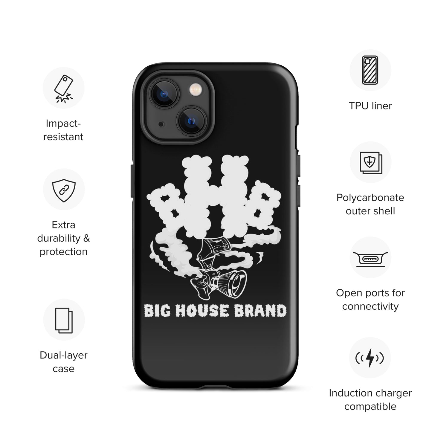 smoke Tough Case for iPhone®