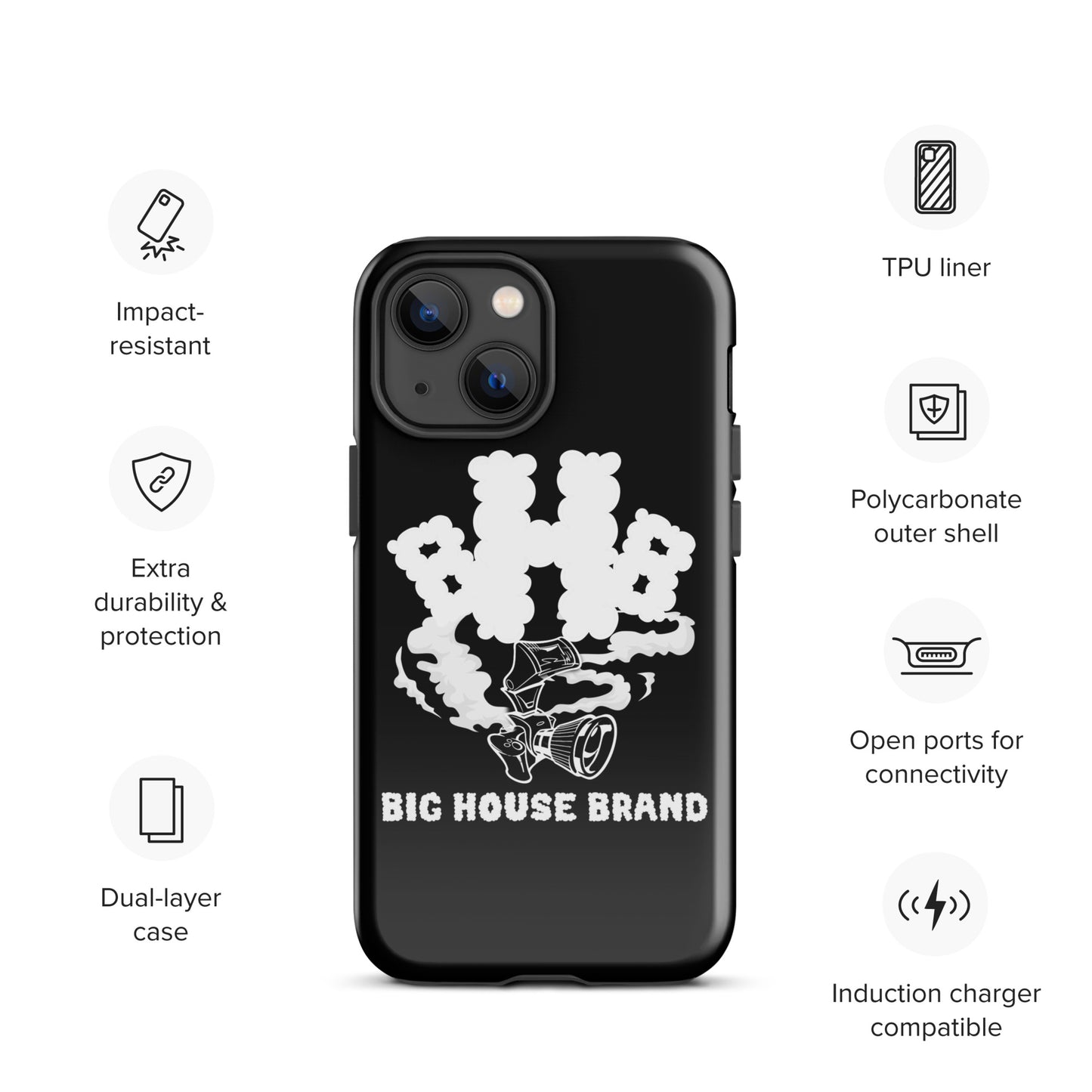 smoke Tough Case for iPhone®