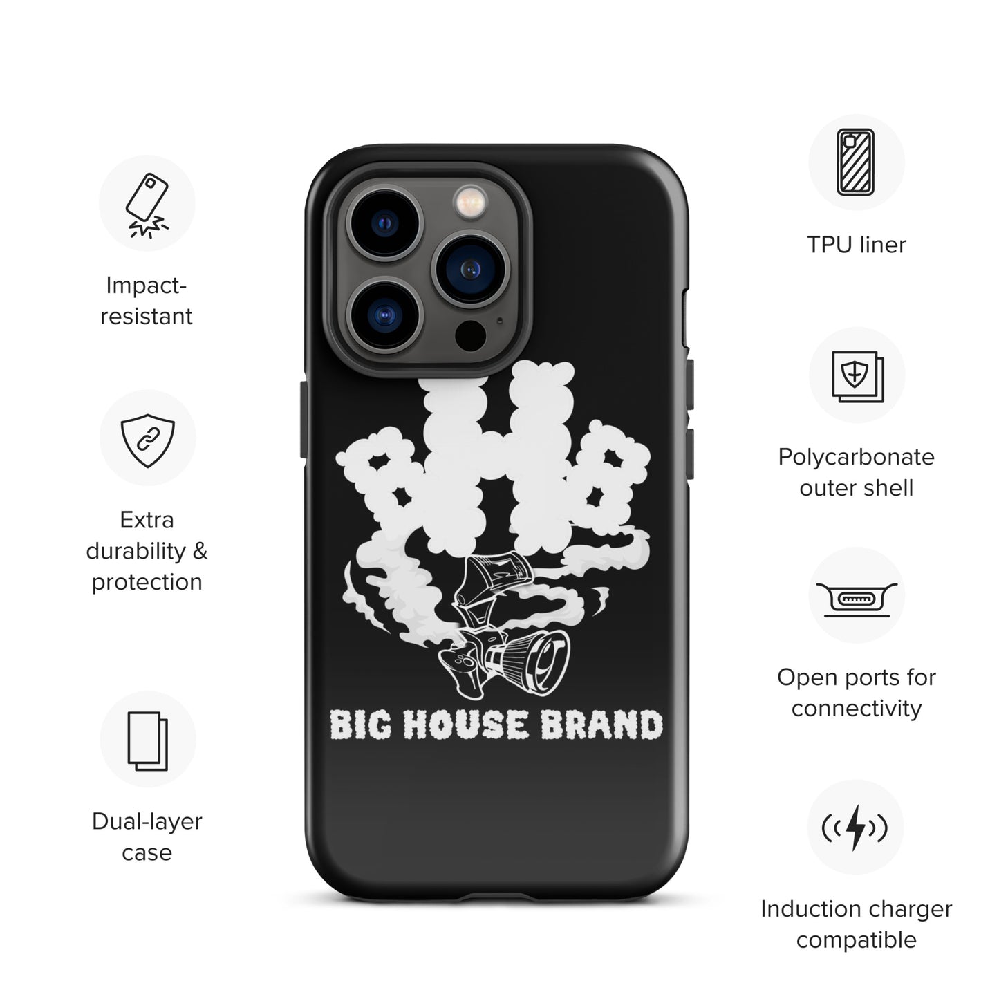 smoke Tough Case for iPhone®