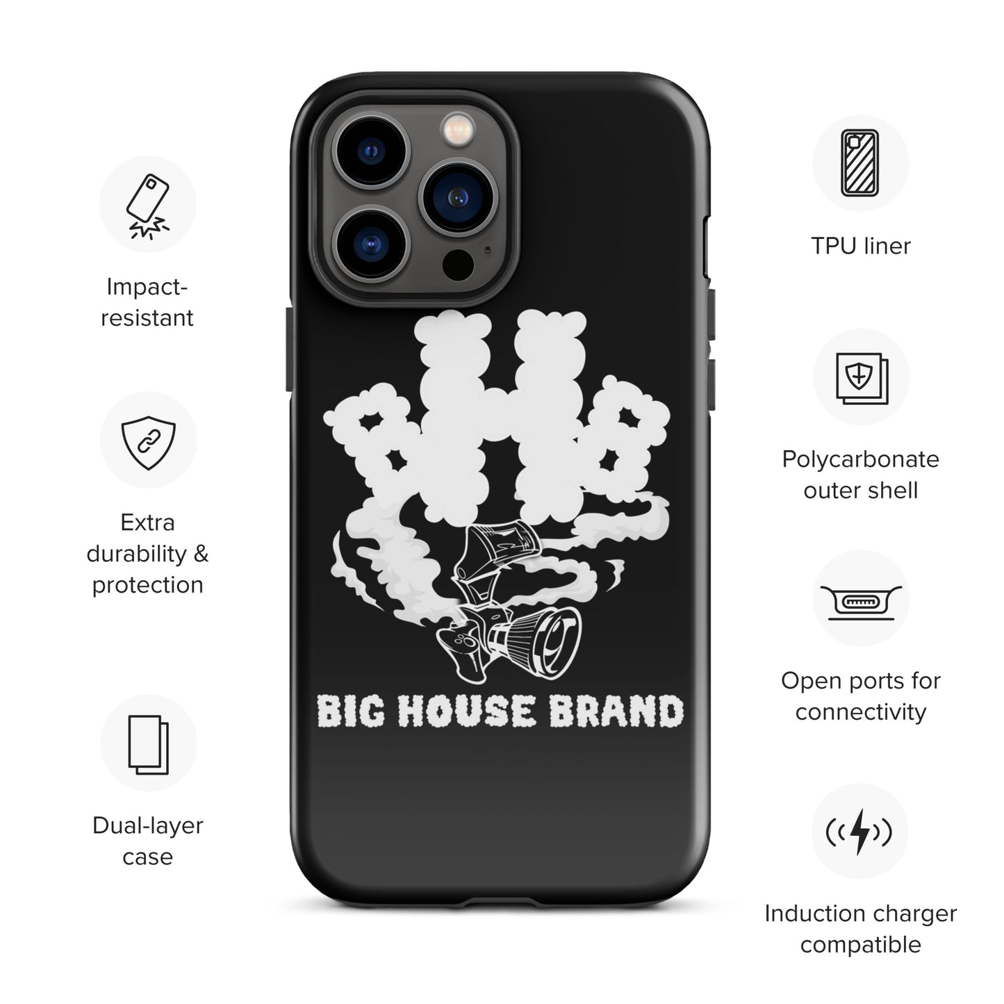 smoke Tough Case for iPhone®