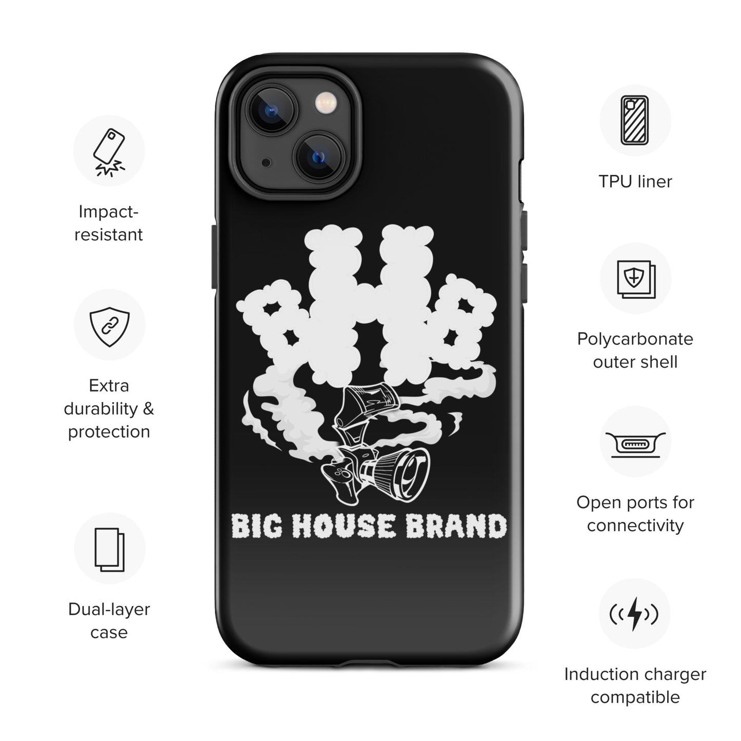 smoke Tough Case for iPhone®