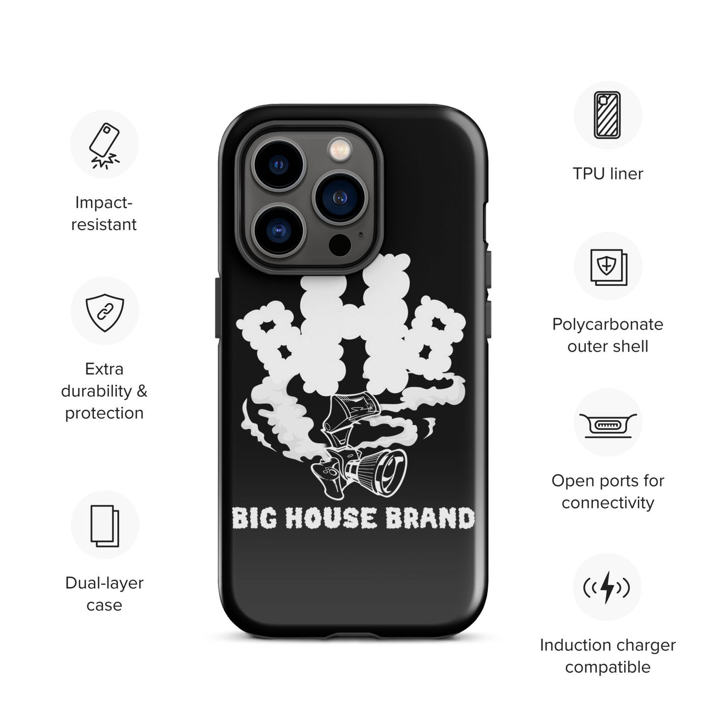 smoke Tough Case for iPhone®