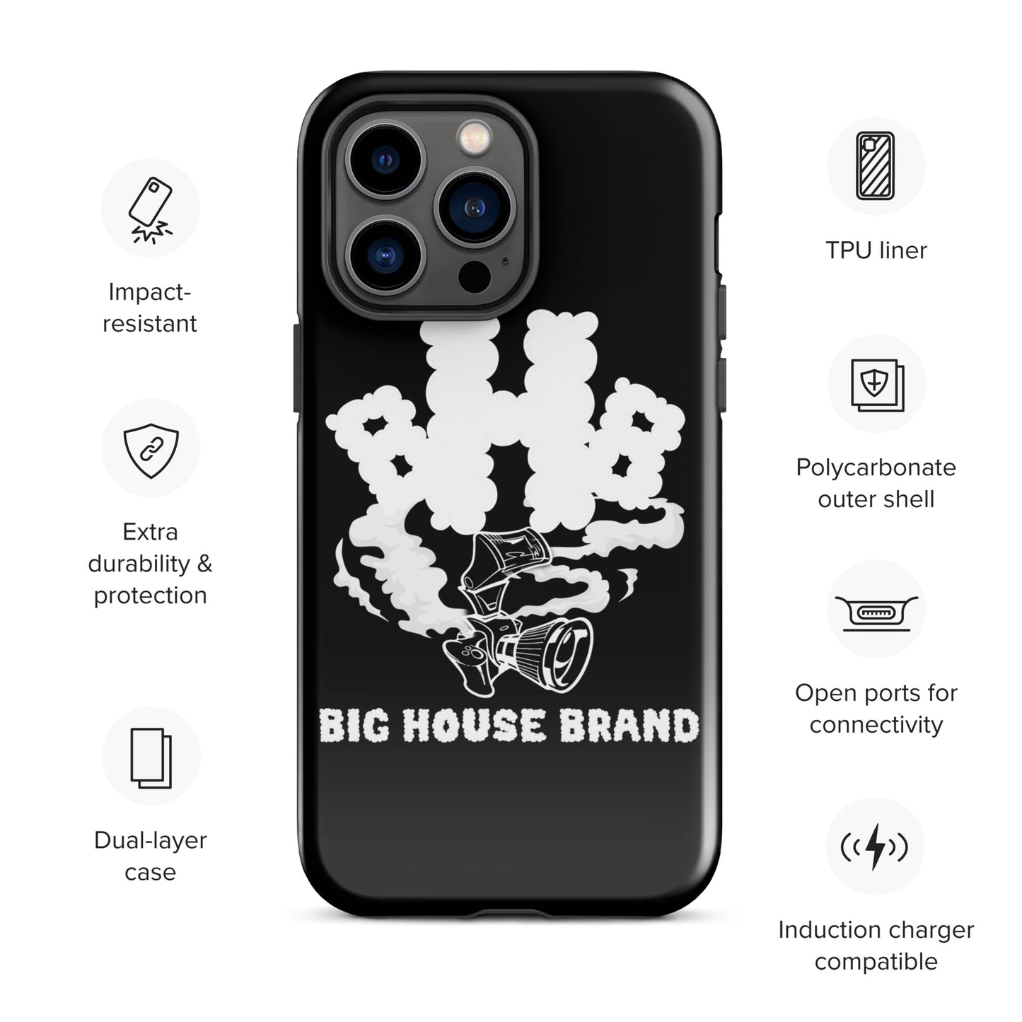 smoke Tough Case for iPhone®