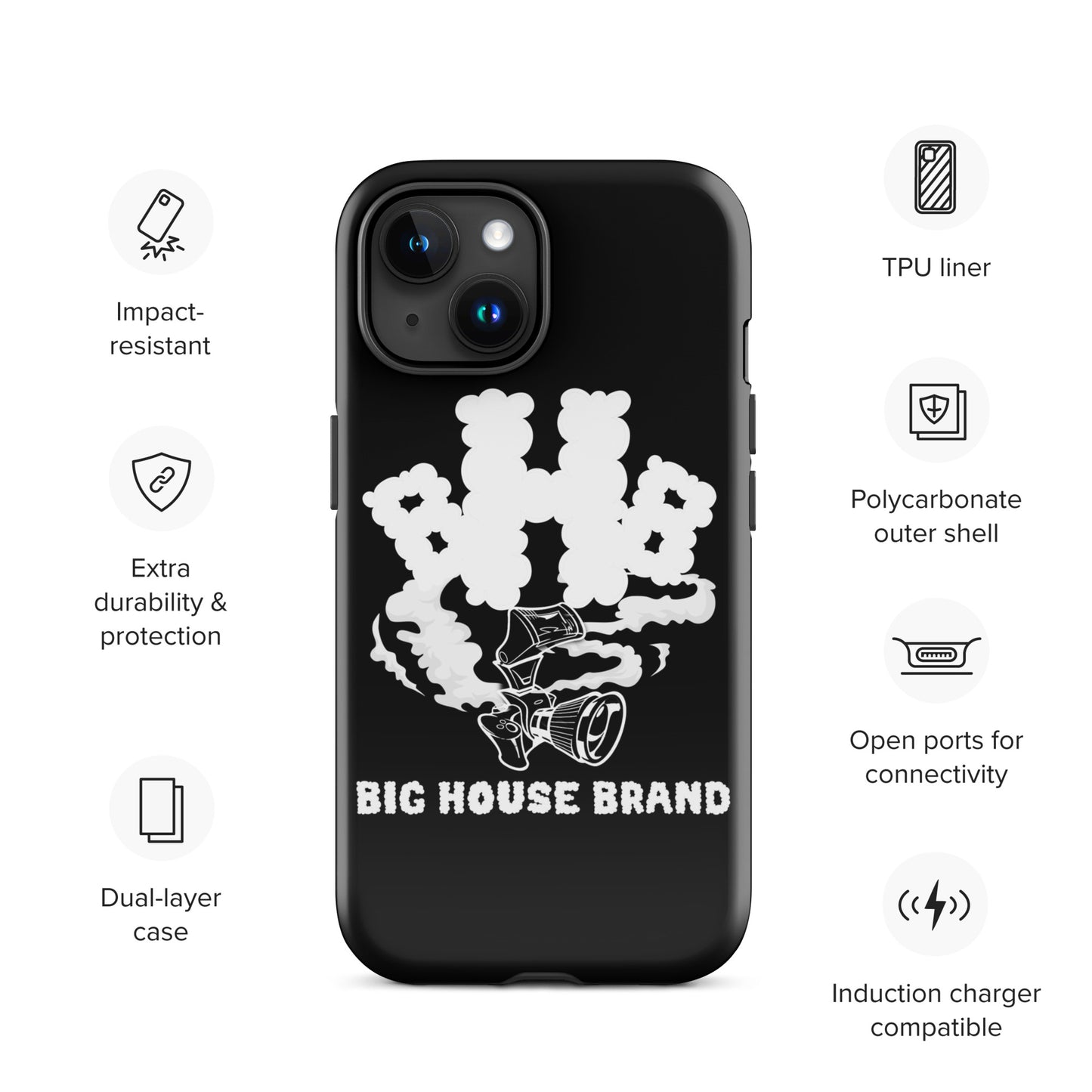 smoke Tough Case for iPhone®