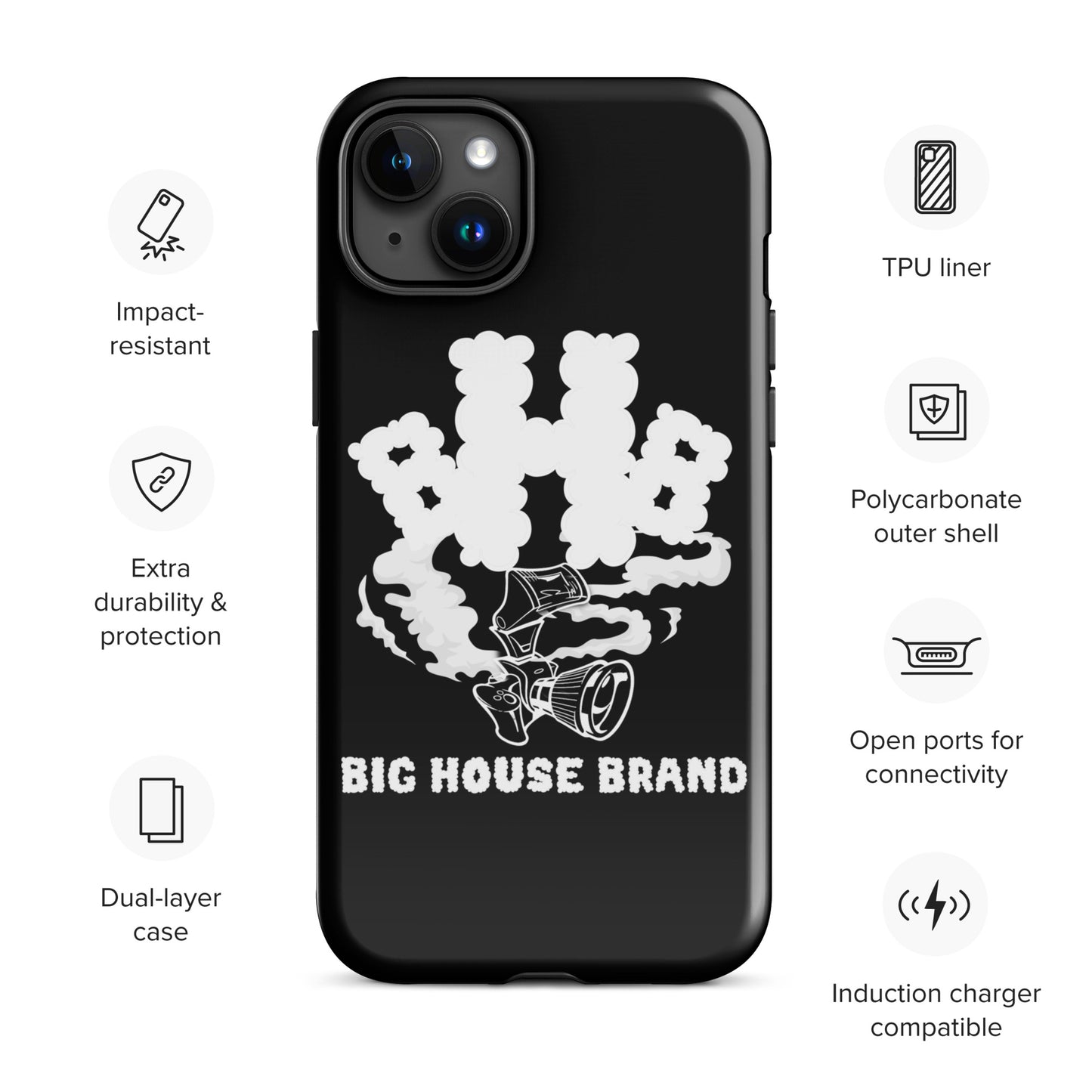 smoke Tough Case for iPhone®