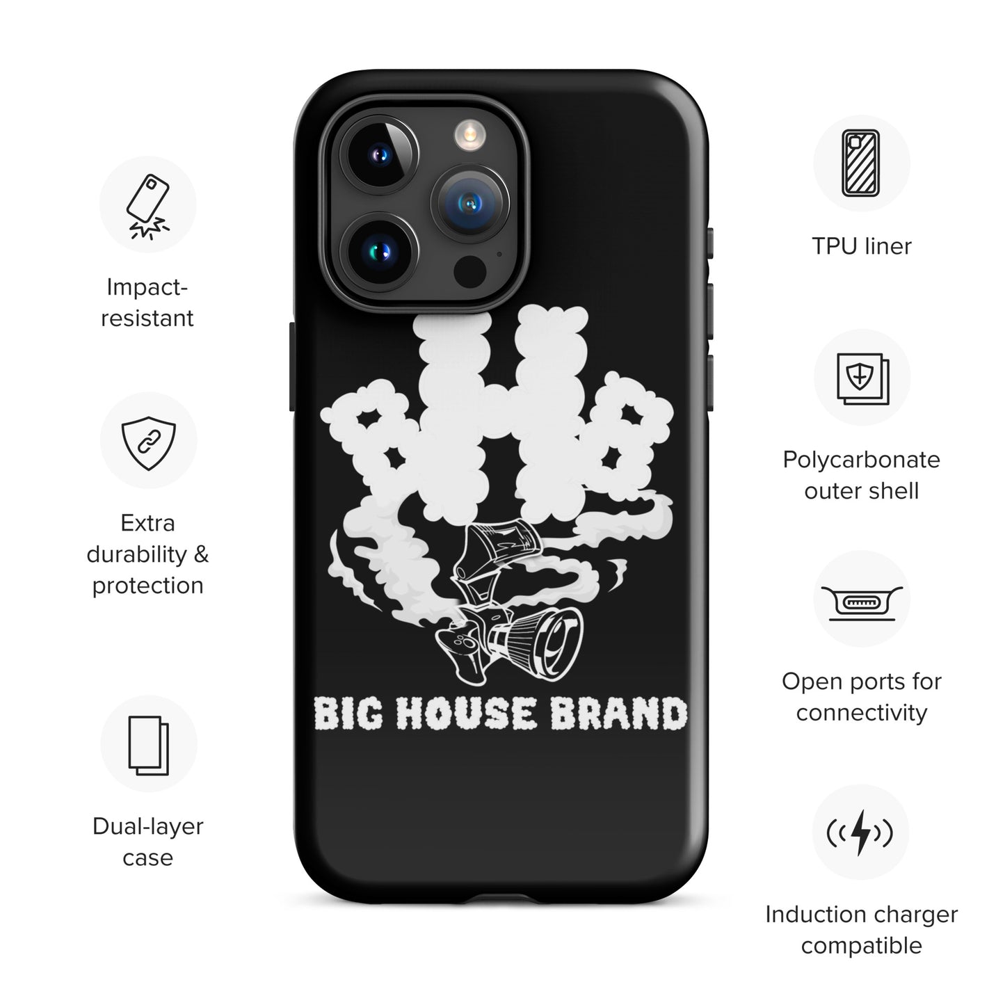 smoke Tough Case for iPhone®