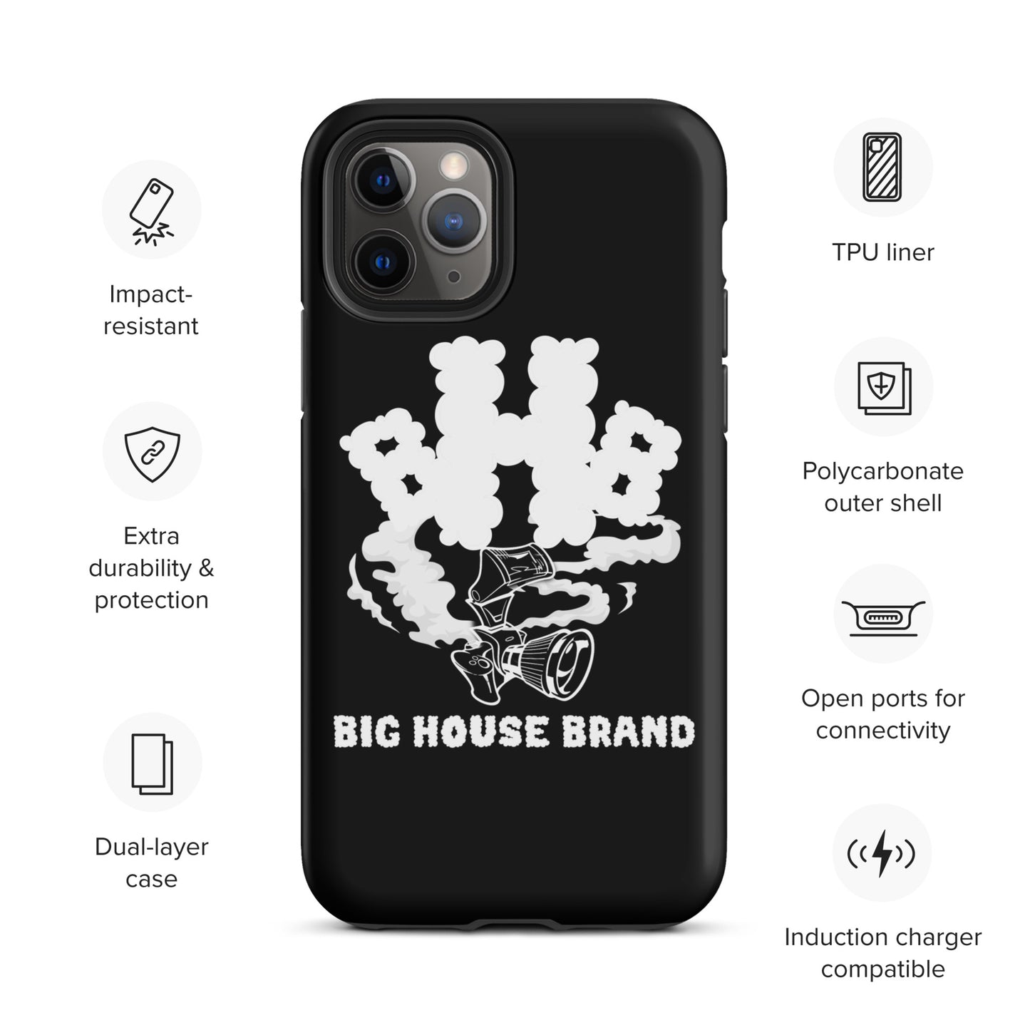 smoke Tough Case for iPhone®