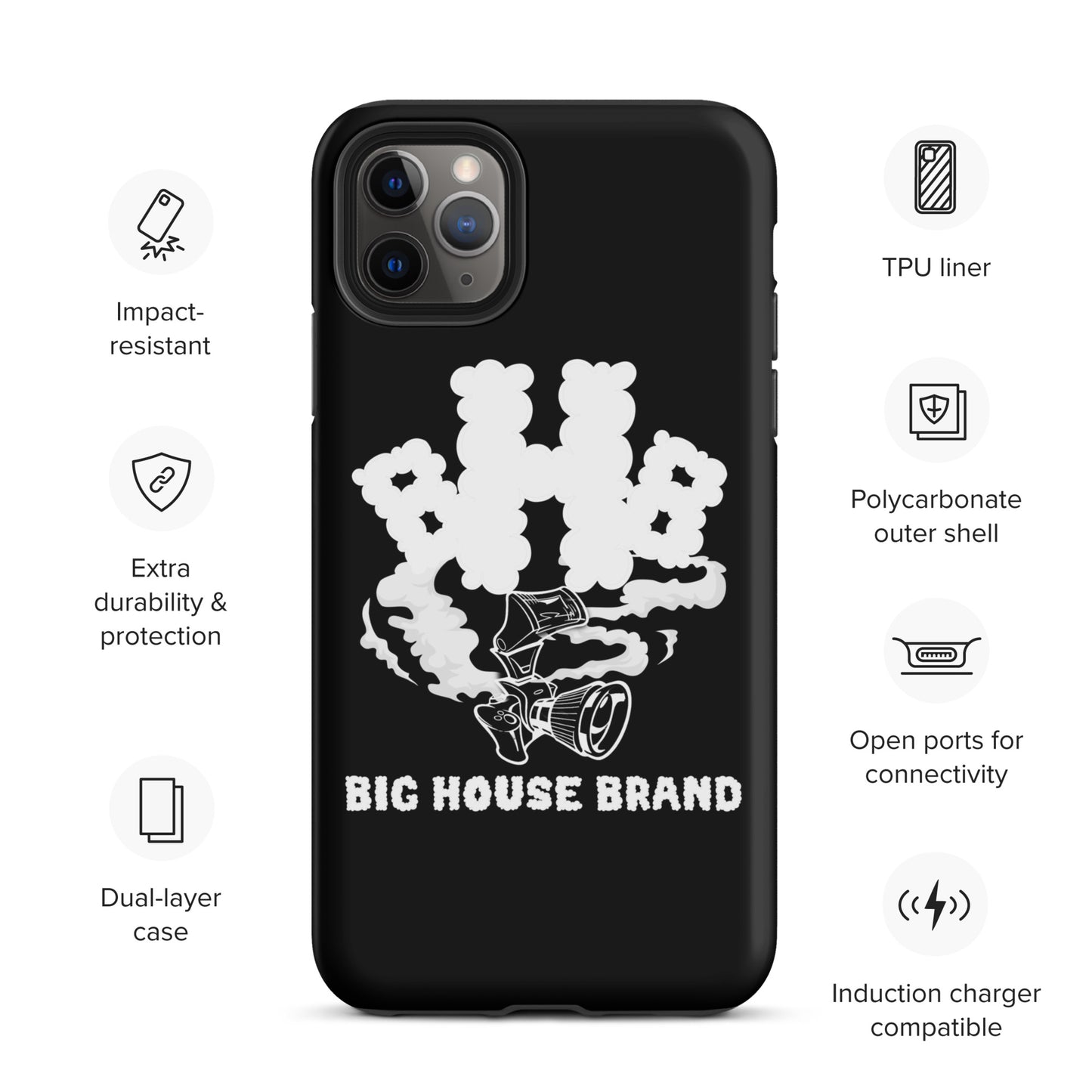 smoke Tough Case for iPhone®