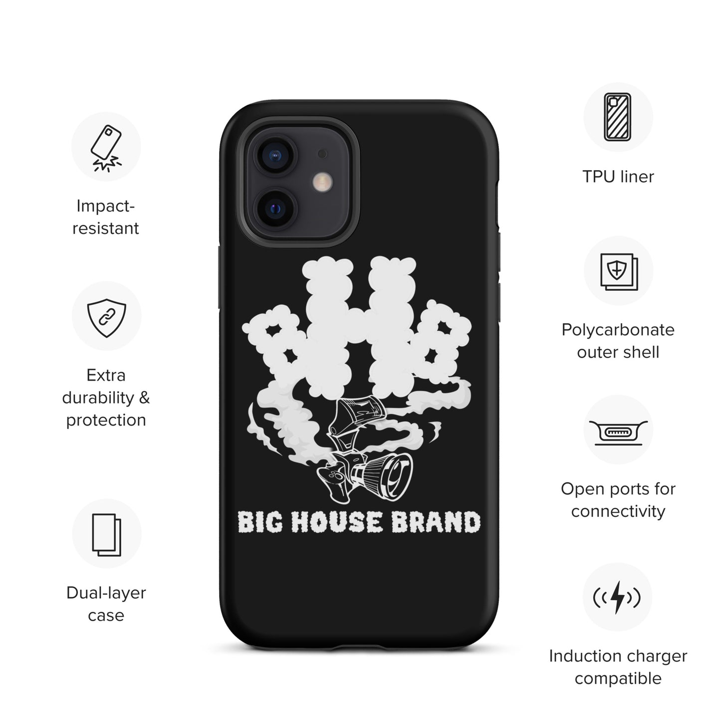 smoke Tough Case for iPhone®