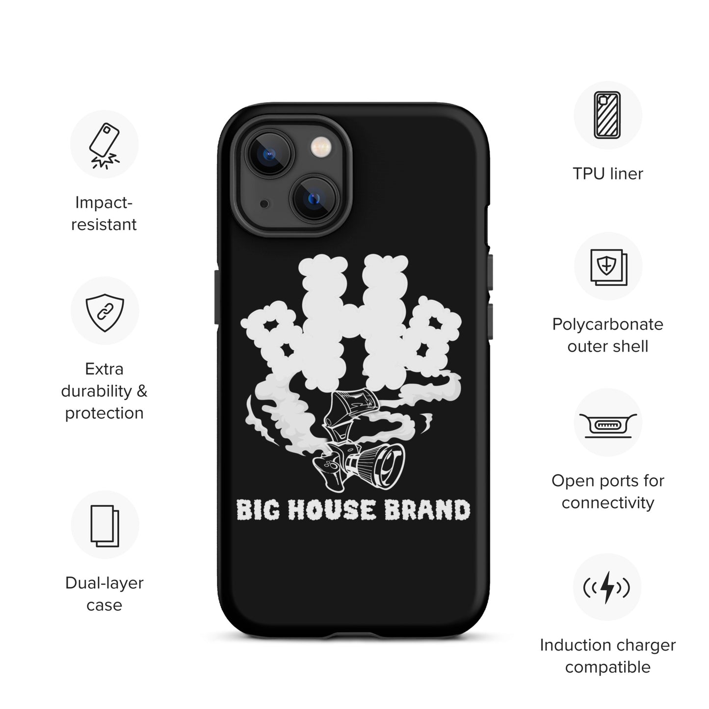 smoke Tough Case for iPhone®