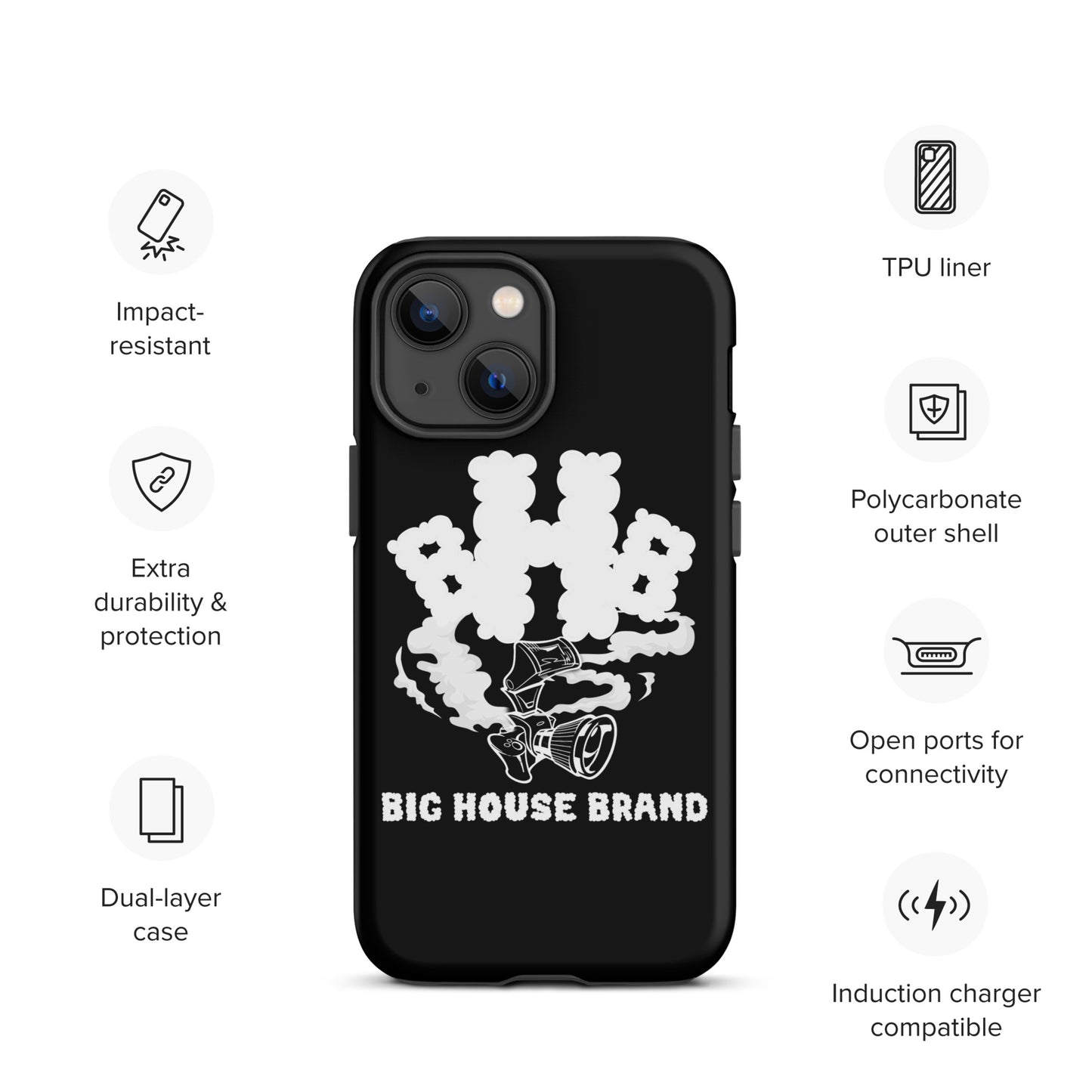 smoke Tough Case for iPhone®