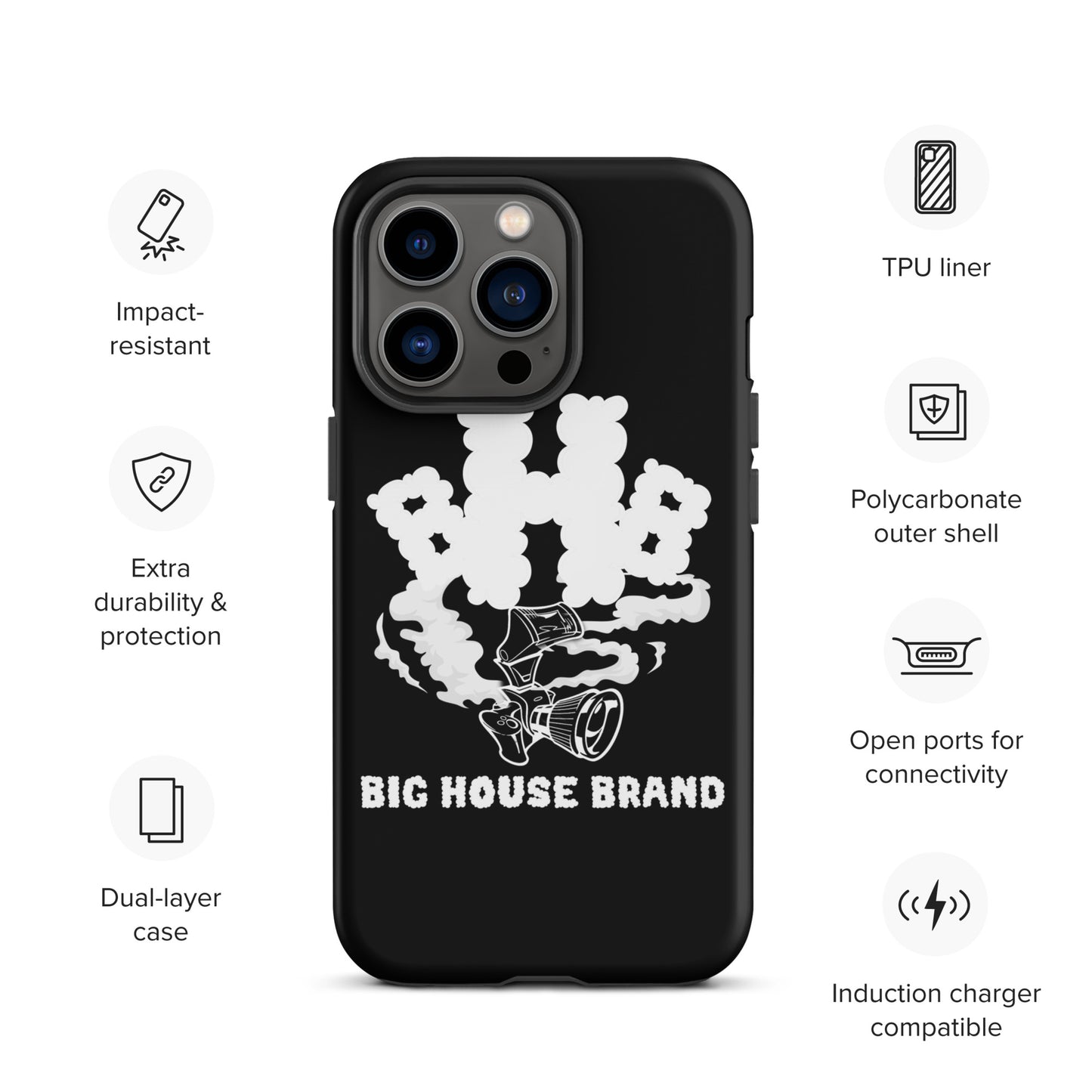 smoke Tough Case for iPhone®