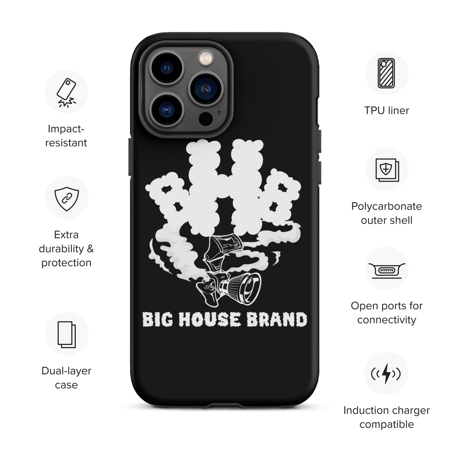 smoke Tough Case for iPhone®