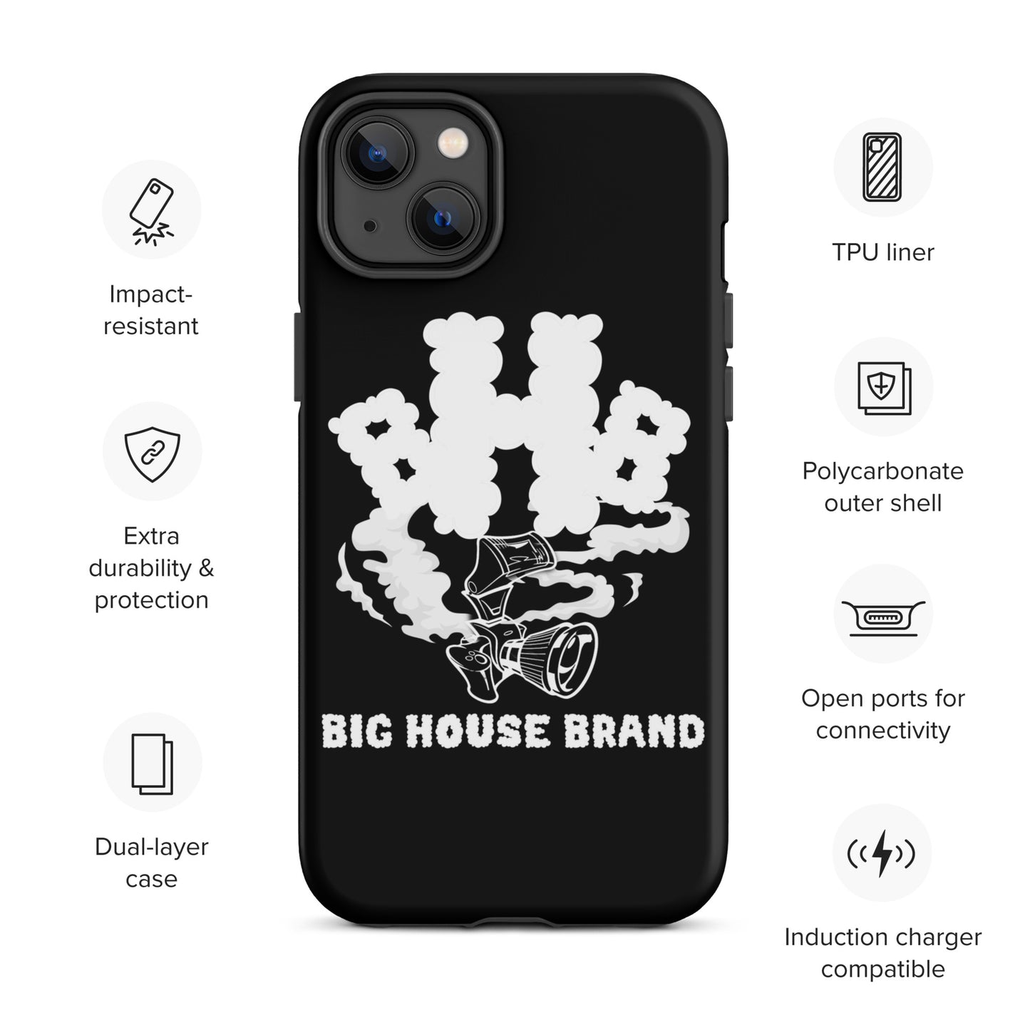 smoke Tough Case for iPhone®