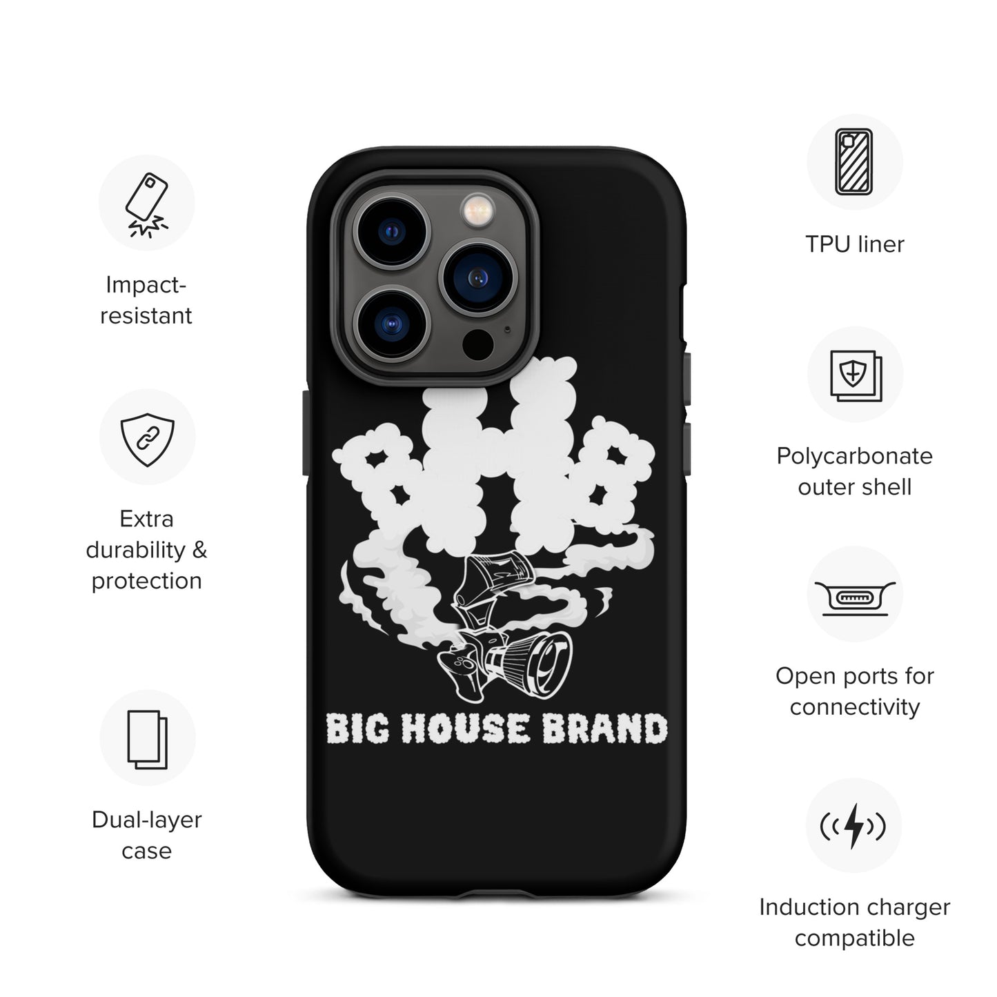 smoke Tough Case for iPhone®