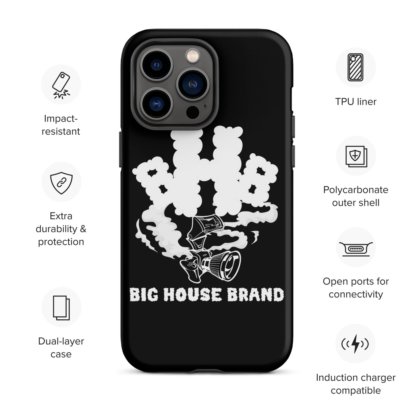 smoke Tough Case for iPhone®