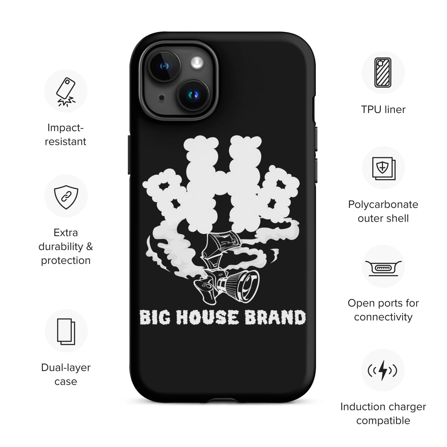 smoke Tough Case for iPhone®