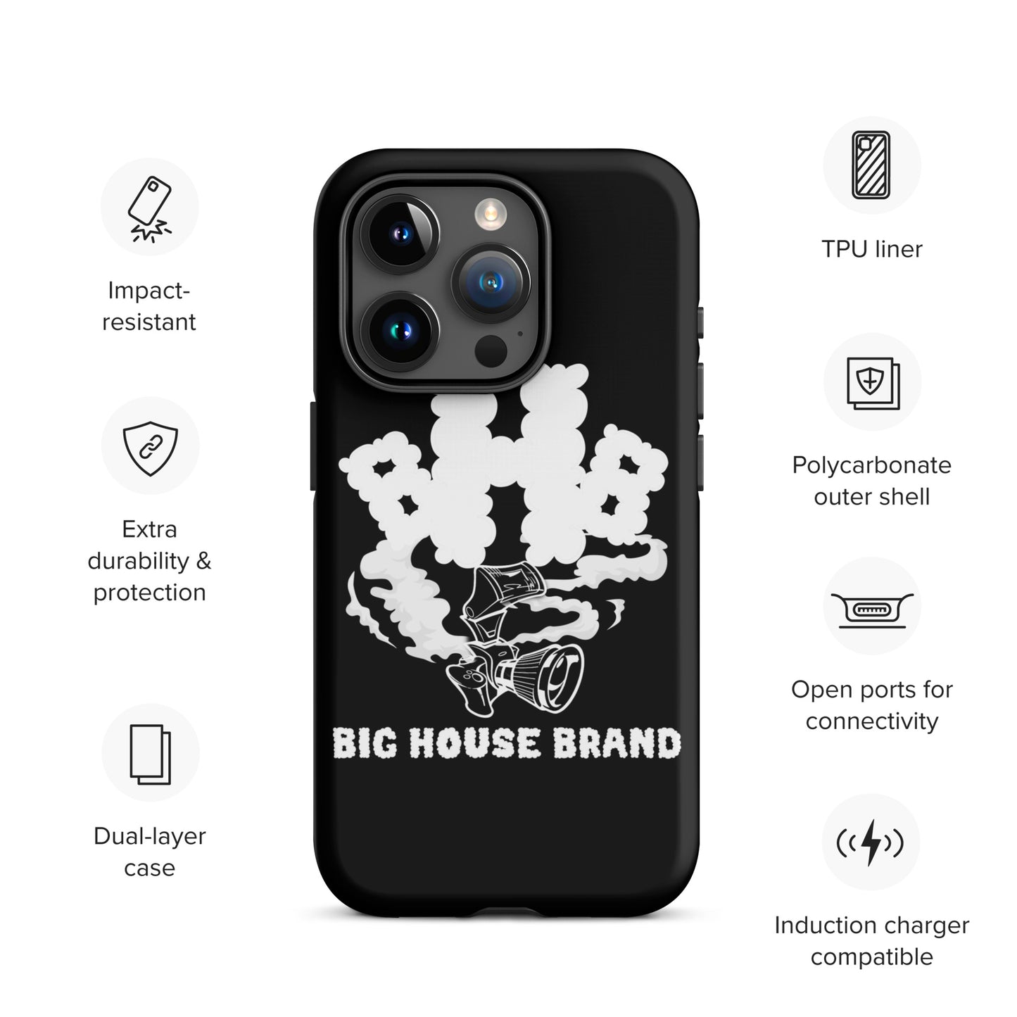 smoke Tough Case for iPhone®