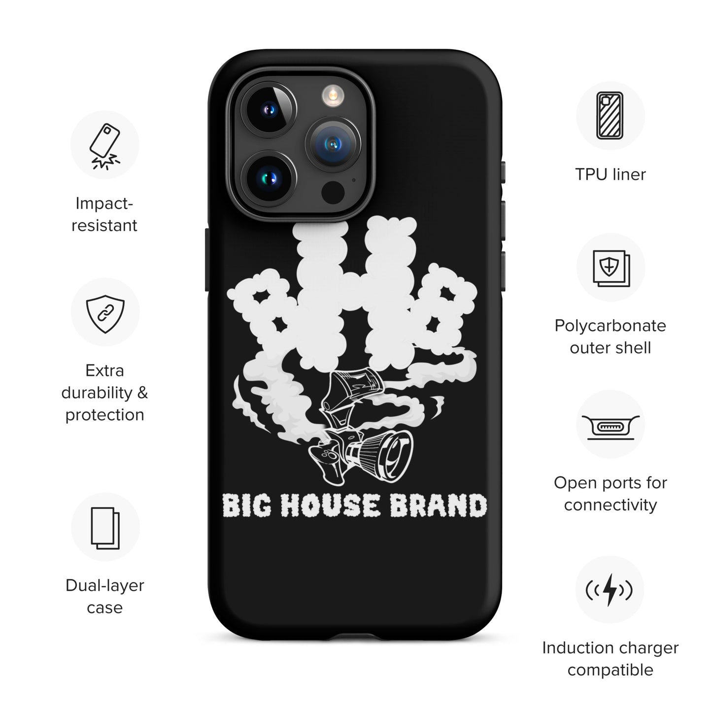 smoke Tough Case for iPhone®